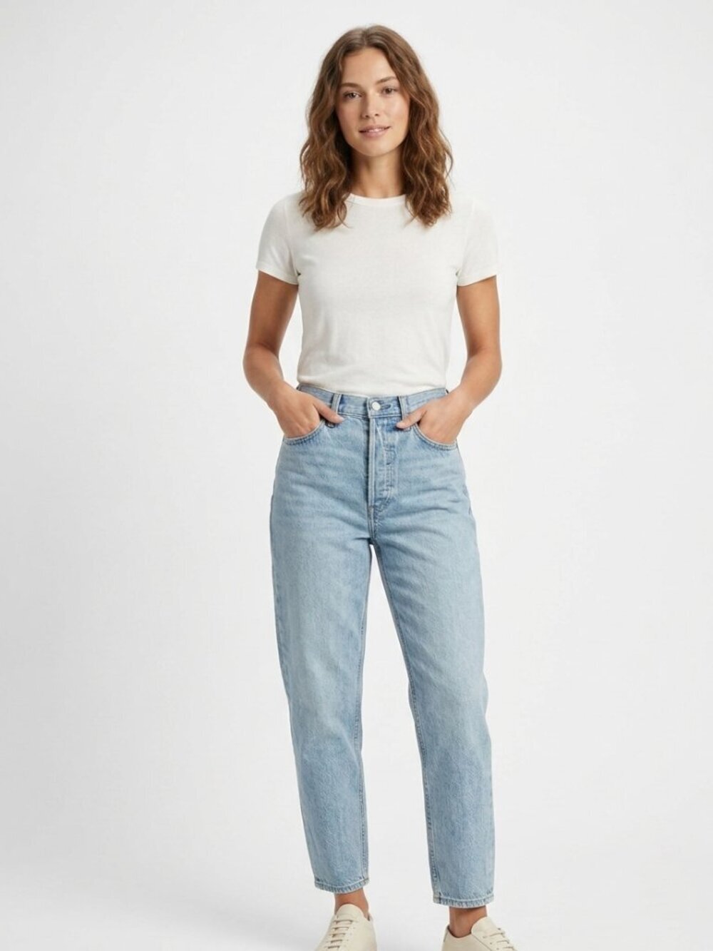 Aritzia Denim Forum The Claudia High Rise Baggy Jeans - Size 23